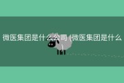 微医集团是什么公司 (微医集团是什么)