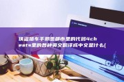 侠盗猎车手邪恶都市里的代码4cheats里的各种英文翻译成中文是什么 (侠盗猎车手邪道通关)