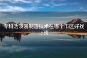 专科活泼漫制造技术在哪个市区好找上班