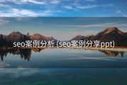 seo案例分析 (seo案例分享ppt)