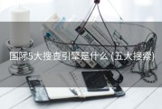 国际5大搜查引擎是什么 (五大搜索)