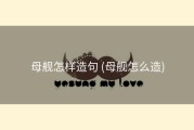 母舰怎样造句 (母舰怎么造)