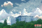 二次元版西北农林科技大学风景走红，大二学生酉承城创作引发校园动漫风潮