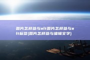 图片怎样参与alt图片怎样参与alt标签 (图片怎样参与编辑文字)
