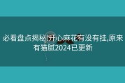 必看盘点揭秘!开心麻花有没有挂,原来有猫腻2024已更新