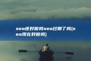 seo还好做吗 seo过期了吗 (seo现在好做吗)