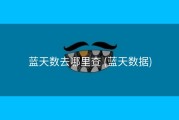 蓝天数去哪里查 (蓝天数据)