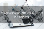 怎么做大型网站SEO优化策略 (怎么做大型网络游戏)