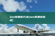 seo有哪些方法 (seo有哪些优点)