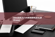 seo怎样入门大家知道吗 (怎么进行seo)
