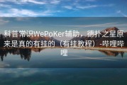 科普常识WePoKer辅助，德扑之星原来是真的有挂的（有挂教程）-哔哩哔哩