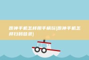 原神手机怎样用手柄玩 (原神手机怎样扫码登录)