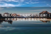 宅舞动人心二次元文化缘何受追捧?（卡夫动漫游戏展上星漫奖现场图）