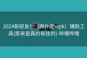 2024新研发！（微扑克wpk）辅助工具(原来是真的有挂的)-哔哩哔哩