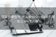 搜索引擎优化 什么是SEO – (搜索引擎优化seo怎么做)