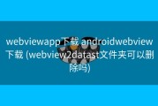 webviewapp下载 androidwebview下载 (webview2datast文件夹可以删除吗)