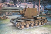 坦克世界：速度与火力的较量，KV-2 型重坦的独特魅力