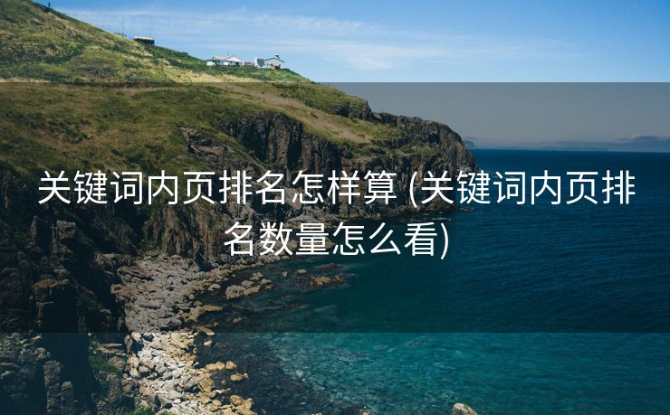 关键词内页排名怎样算 (关键词内页排名数量怎么看)