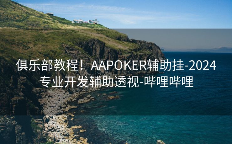 俱乐部教程！AAPOKER辅助挂-2024专业开发辅助透视-哔哩哔哩