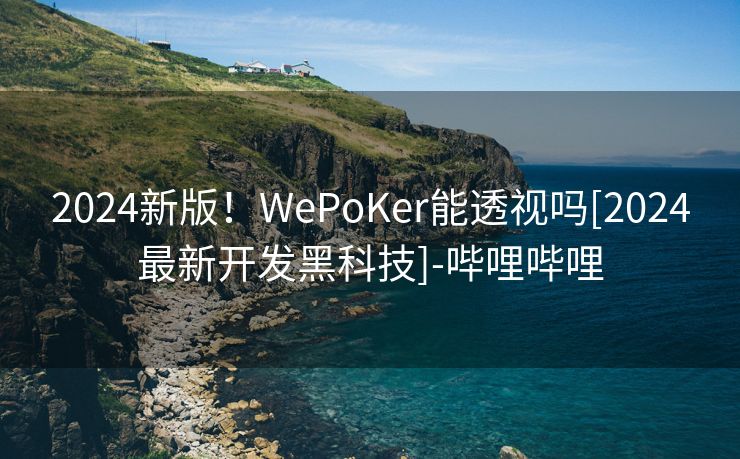 2024新版！WePoKer能透视吗[2024最新开发黑科技]-哔哩哔哩