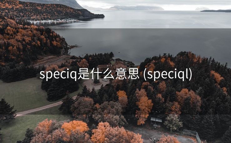 speciq是什么意思 (speciql)