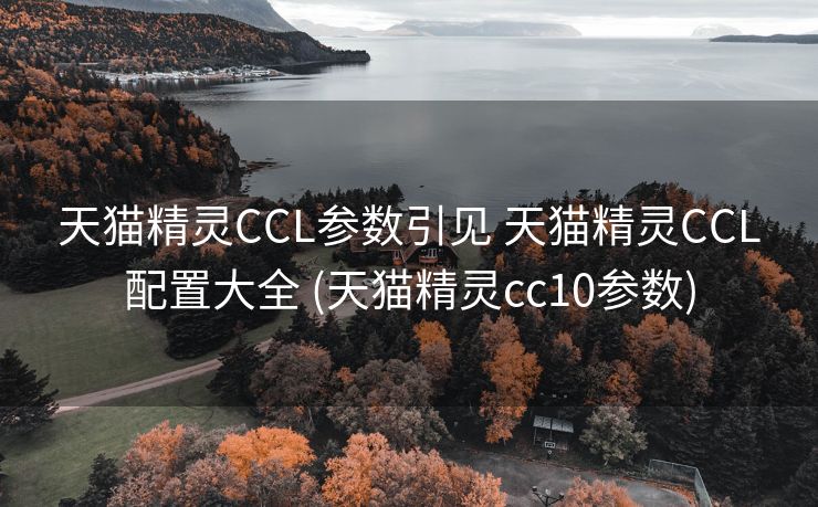 天猫精灵CCL参数引见 天猫精灵CCL配置大全 (天猫精灵cc10参数)