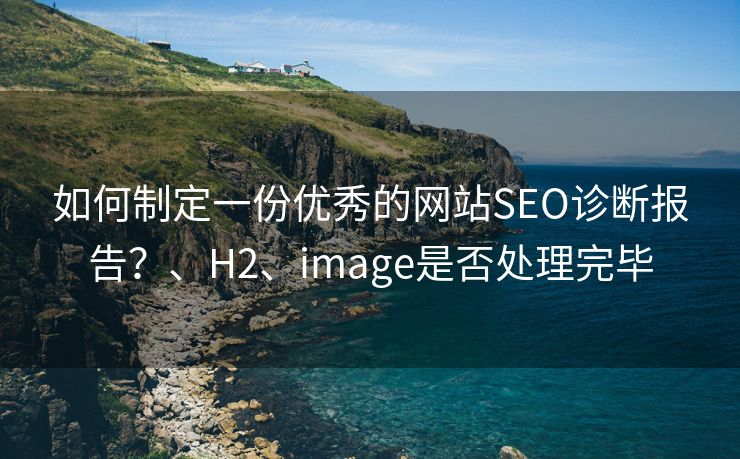 如何制定一份优秀的网站SEO诊断报告？、H2、image是否处理完毕