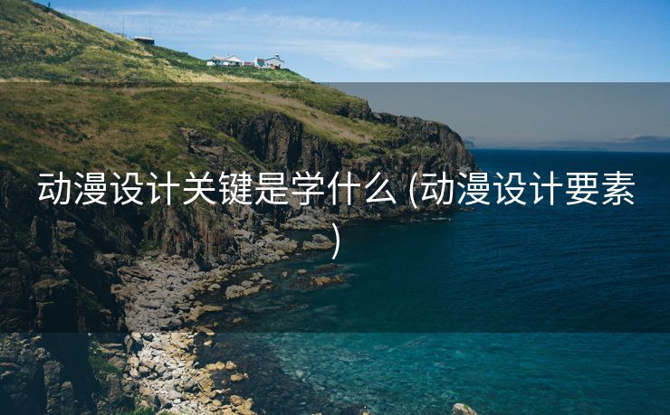 动漫设计关键是学什么 (动漫设计要素)
