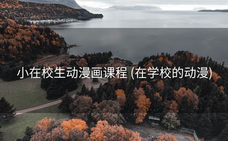 小在校生动漫画课程 (在学校的动漫)