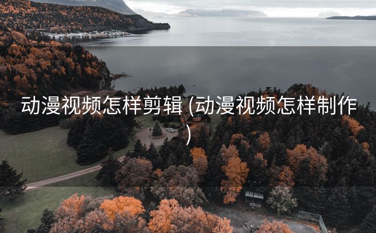动漫视频怎样剪辑 (动漫视频怎样制作)