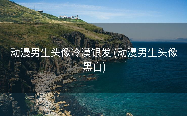 动漫男生头像冷漠银发 (动漫男生头像黑白)