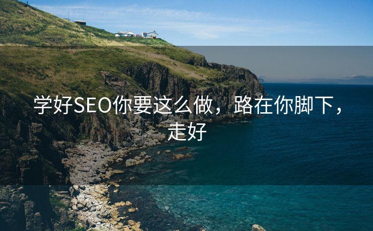 学好SEO你要这么做，路在你脚下，走好