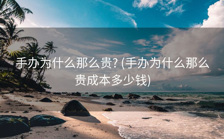 手办为什么那么贵? (手办为什么那么贵成本多少钱)