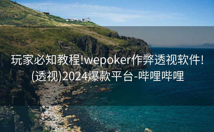 玩家必知教程!wepoker作弊透视软件!(透视)2024爆款平台-哔哩哔哩