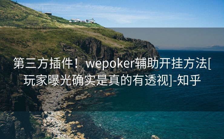第三方插件！wepoker辅助开挂方法[玩家曝光确实是真的有透视]-知乎