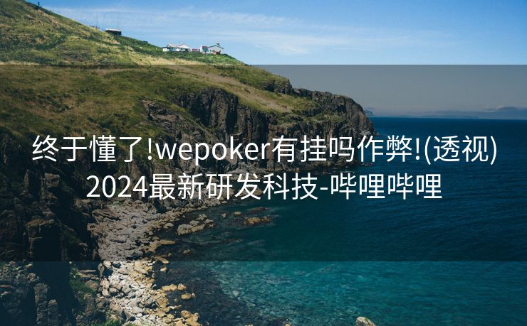 终于懂了!wepoker有挂吗作弊!(透视)2024最新研发科技-哔哩哔哩