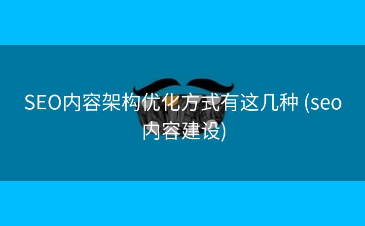 SEO内容架构优化方式有这几种 (seo内容建设)