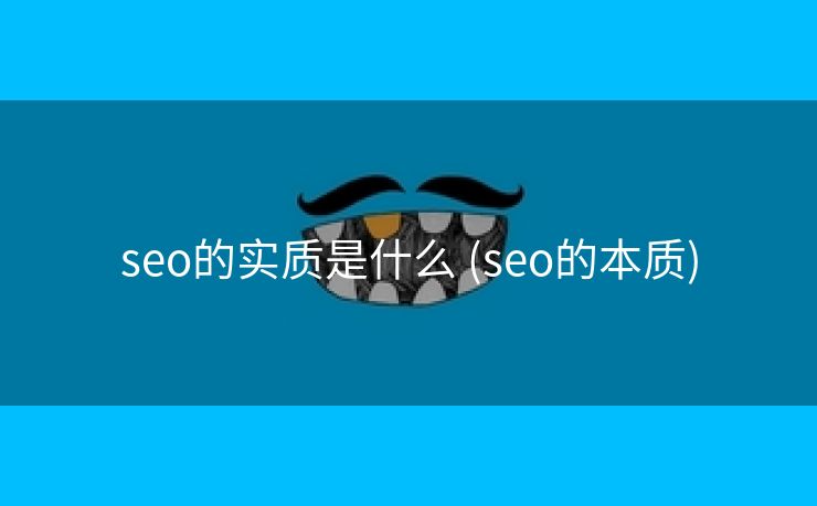 seo的实质是什么 (seo的本质)
