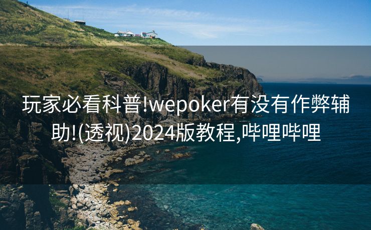 玩家必看科普!wepoker有没有作弊辅助!(透视)2024版教程,哔哩哔哩