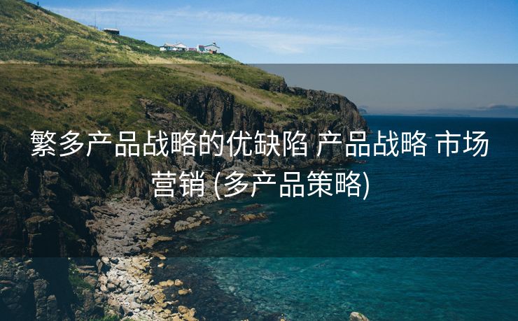 繁多产品战略的优缺陷 产品战略 市场营销 (多产品策略)