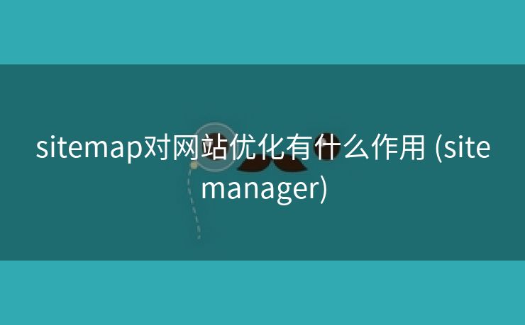 sitemap对网站优化有什么作用 (sitemanager)