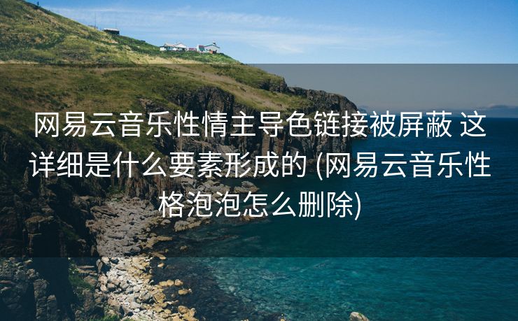 网易云音乐性情主导色链接被屏蔽 这详细是什么要素形成的 (网易云音乐性格泡泡怎么删除)