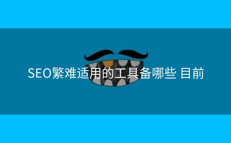 SEO繁难适用的工具备哪些 目前