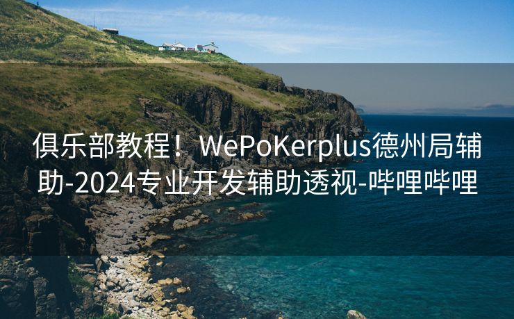 俱乐部教程！WePoKerplus德州局辅助-2024专业开发辅助透视-哔哩哔哩