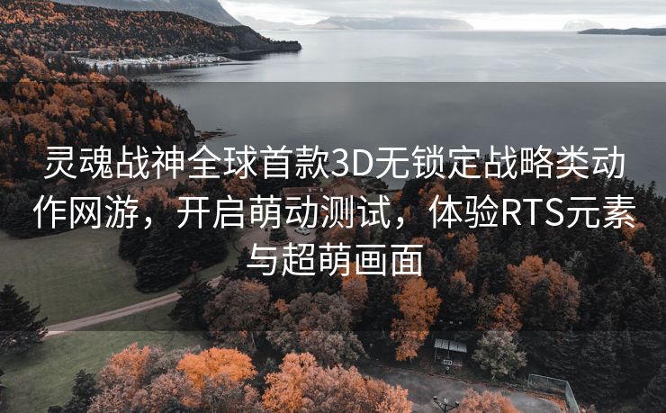 灵魂战神全球首款3D无锁定战略类动作网游，开启萌动测试，体验RTS元素与超萌画面