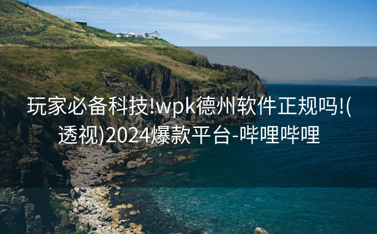 玩家必备科技!wpk德州软件正规吗!(透视)2024爆款平台-哔哩哔哩