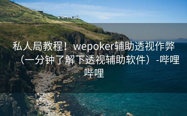 私人局教程！wepoker辅助透视作弊（一分钟了解下透视辅助软件）-哔哩哔哩