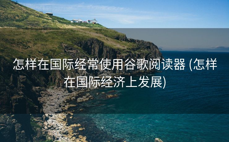怎样在国际经常使用谷歌阅读器 (怎样在国际经济上发展)