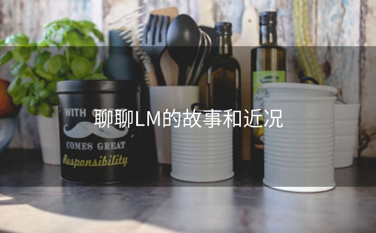 聊聊LM的故事和近况