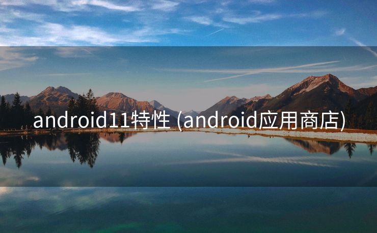 android11特性 (android应用商店)